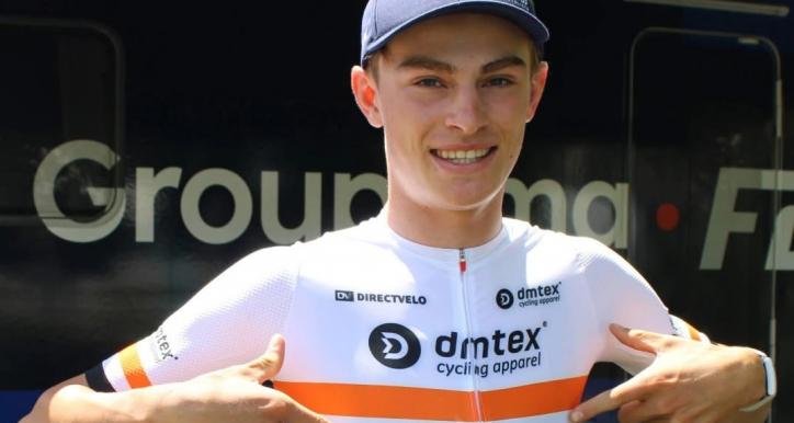 Johan Blanc article Challenge DV Junior: « le grimpeur devant le sprinteur »