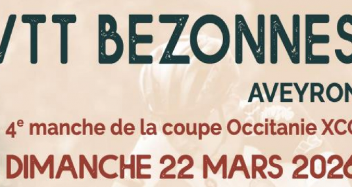 VTT XCO Bezonnes dimanche 22 Mars 2026